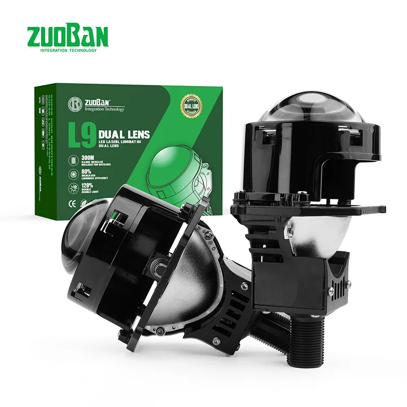 T2225/2,5 tuuman 110 W:n tehokkaat yksilinssiset kaksilinssiset ajovalot